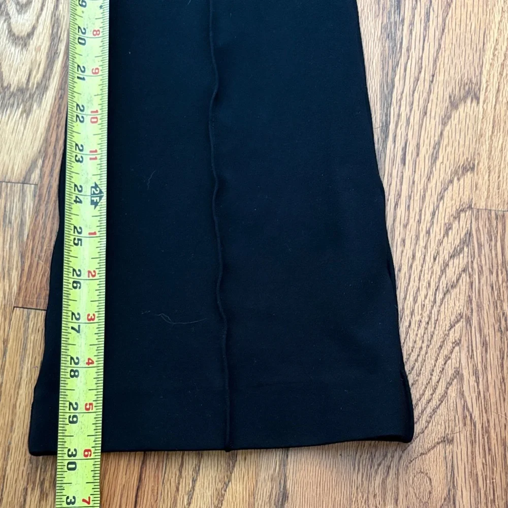 SPANX Black Ponte Micro Flare Women's Pants - Picture 7 of 9